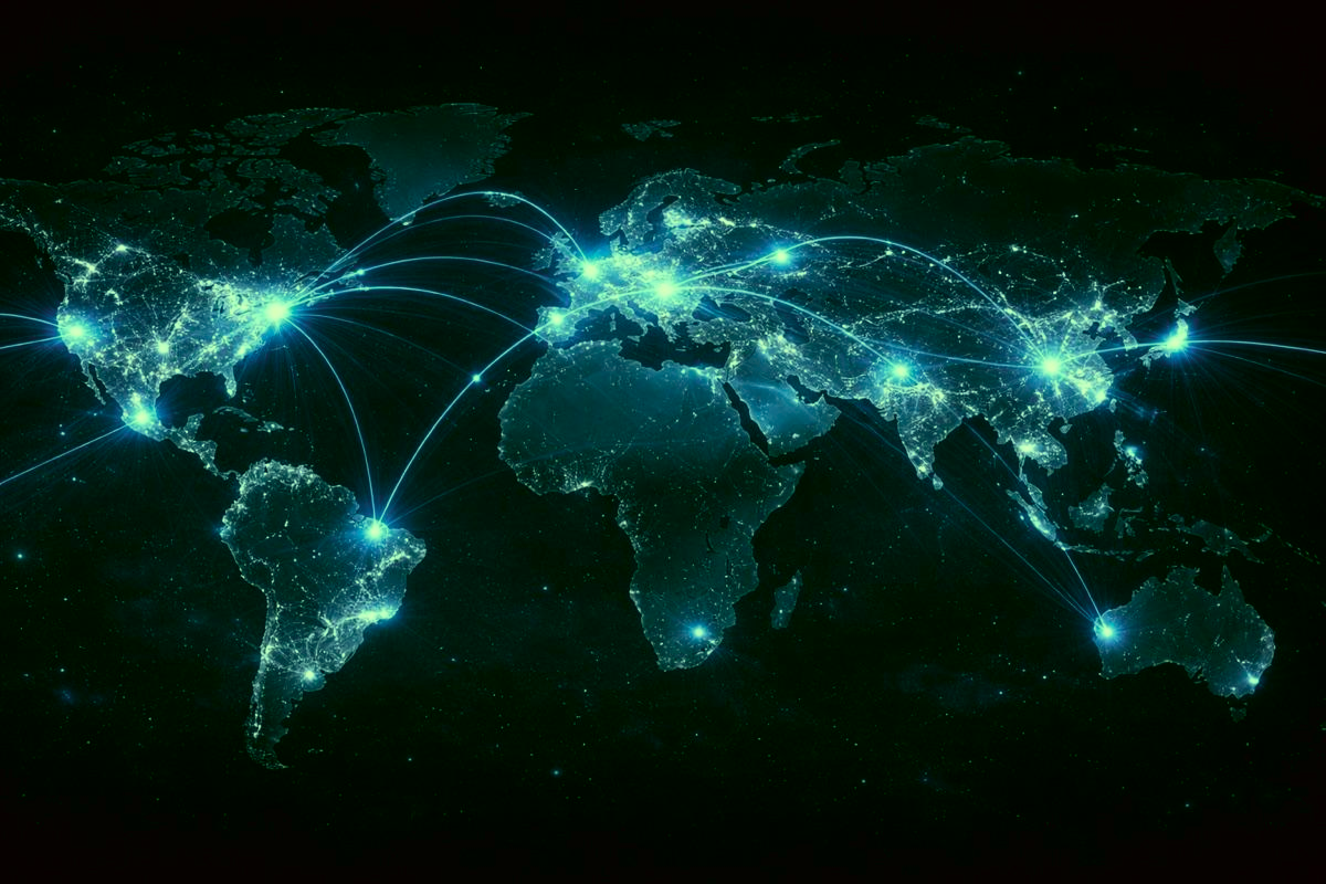 World Map Network